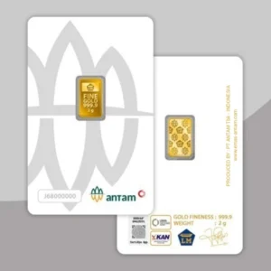 Emas ANTAM Logam Mulia Certicard - 2 gr