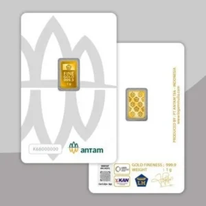 Emas ANTAM Logam Mulia Certicard - 1 gr